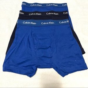 NWOT Men’s 3-Pack Calvin Klein Boxer Briefs - S